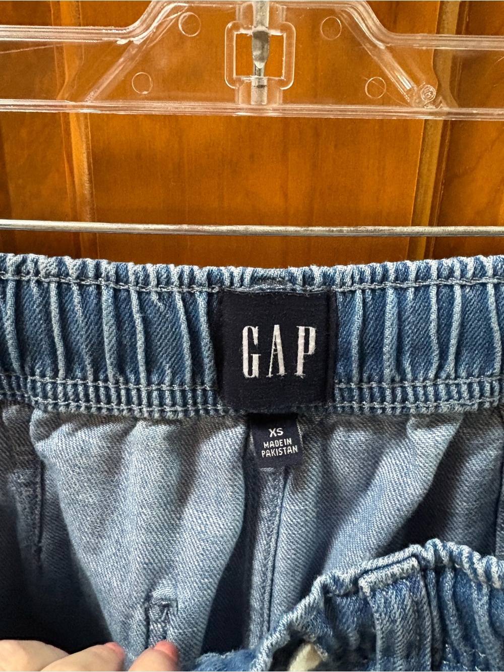 GAP Women’s 100% Cotton Size XS Relaxed Easy Jean Medium Indigo - Picture 8 of 9